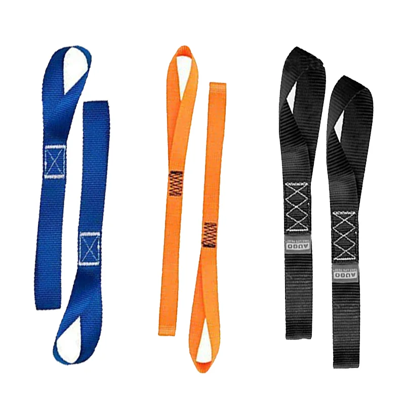 Motorcycle Tie Down Luggage Bandage Soft Straps Towing Ropes 2/4pcs For Car Motorbike Hauling Belt Loops Band Tensioning Belts
