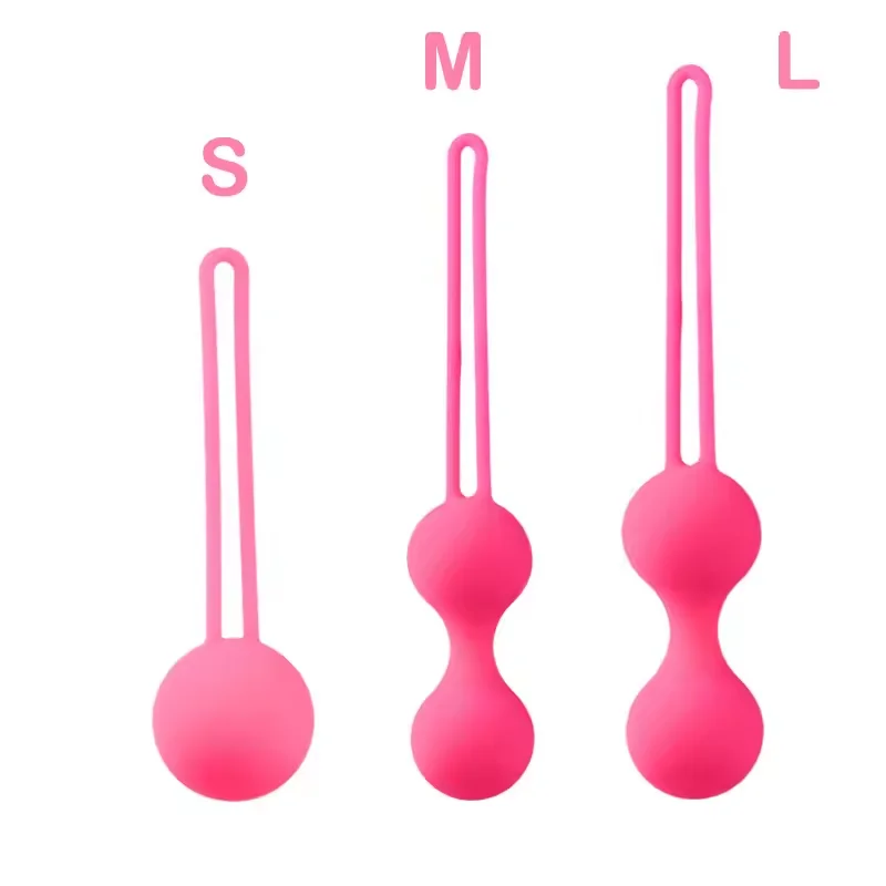Kegel Vagina Balls Tighten Vagina Muscle Balls Kegel Trainer for Women Pelvic Floor Muscles Strengthen Adult Silicone Sex Toys