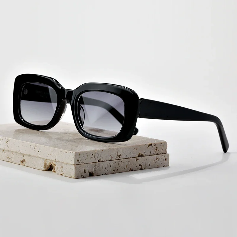 

SLM130 Sunglasses for Women Original Luxury Brand Top Quality Handmade Acetate Square Men Fashion Outdoor Protective Sun Glasses