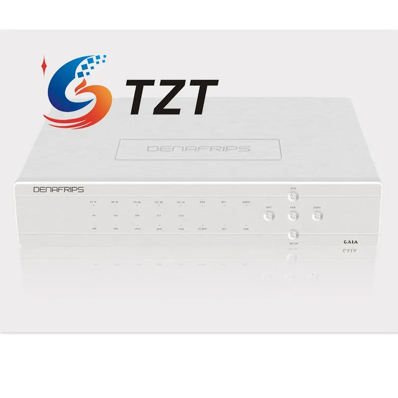 TZT Denafrips 실버/블랙, 하이파이 무손실 오디오 플레이어, USB 인터페이스, 디지털 절연, GAIA12th Femtosecond