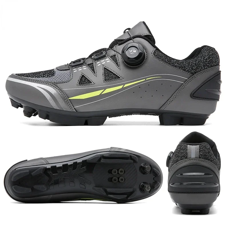 Mtb Men Mountain Cycling Shoes Bicycle Outdoor Cycling Sneaker Speed Winter Lock Cleat Shoes Bicycle Trekking Cycling Shoes
