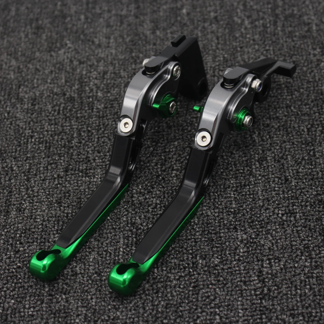 

Green+Titanium For Kawasaki ZZR/ZX1400 SE Version 2016-2020 2019 2018 2017 CNC Motorcycle Brake Clutch Levers
