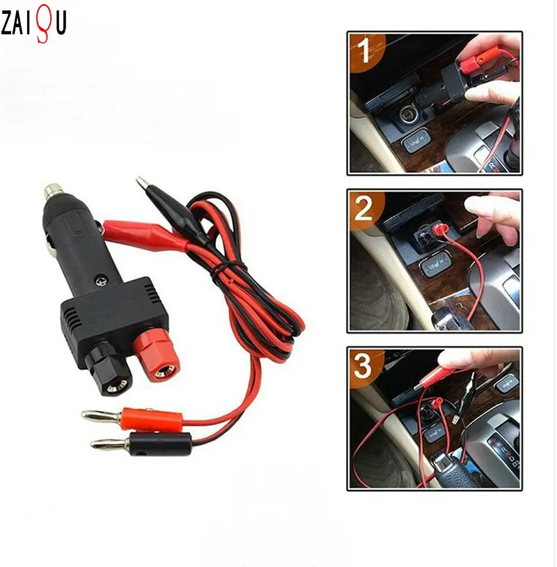 

Розетка-источник питания для автомобильного прикуривателя, модификация на плате, зарядная вилка, преобразование 12 В постоянного тока, 10 А