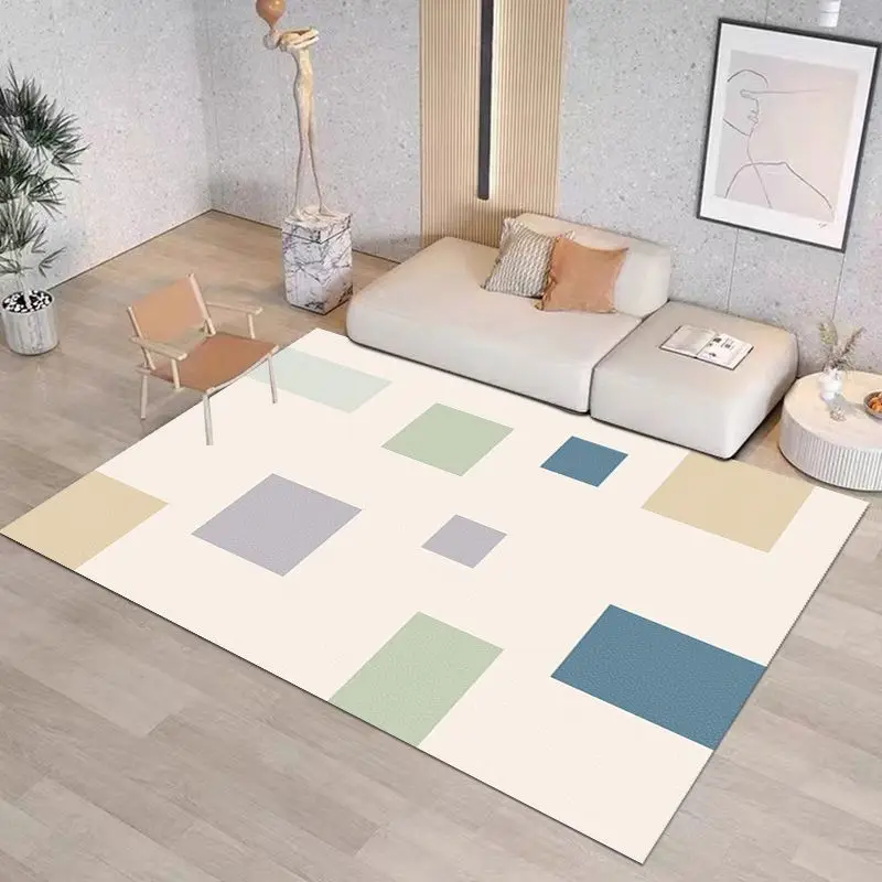 

Modern Geometric Soft Rugs for Bedroom Decor Bedside Carpets for Living Room Area Rug Large Home Decoration Lounge Carpet Mat