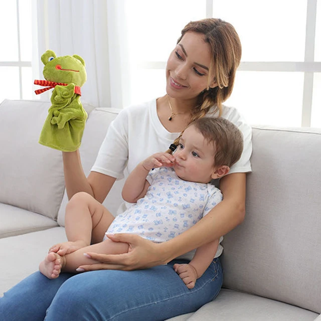 Baby Cotton Soft Newborn Sleeping Dolls Hand Puppet Plush Toys Comforting Sleep Toys Cute Infant Soothe Appease Towel Bibs 2