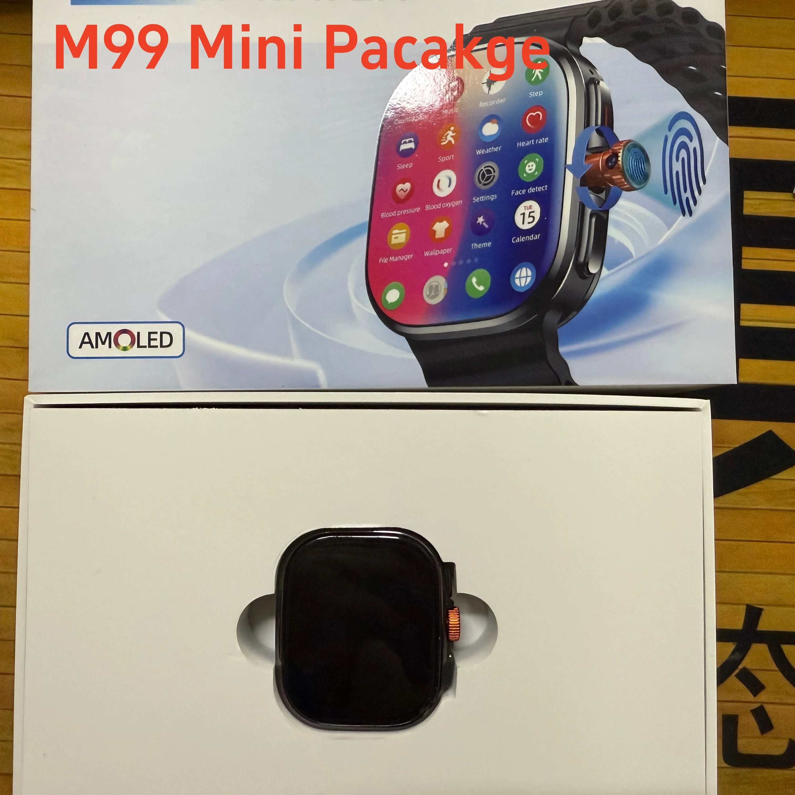 M99 안드로이드 스마트워치 2.4인치 AMOLED 5G LTE 스마트워치, 900만 화소 회전식 카메라, GPS, WIFI, SIM 카드 슬롯, NFC, 앱 스토어 탑재