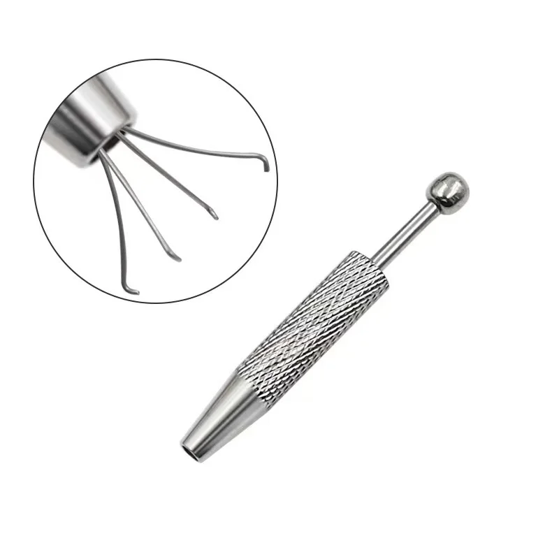 Multifunktionaler Ic Chip Remover Elektronische Komponente Schmuck Picking Tool Bga Chip Clip Kreuzschraubendreher Griff aus Aluminiumlegierung – Detail 5