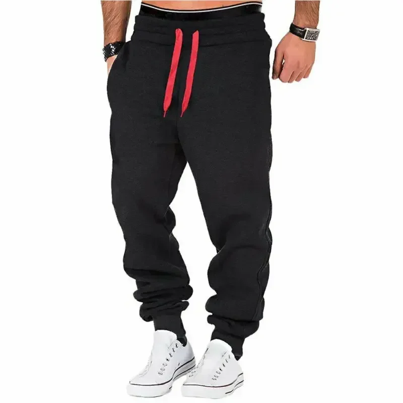 

Bodybuilding Joggers Trousers Mens Sweatpants Tracksuit Plus Slim Fit Casual Workout Gym Pants Size Sport Drawstring