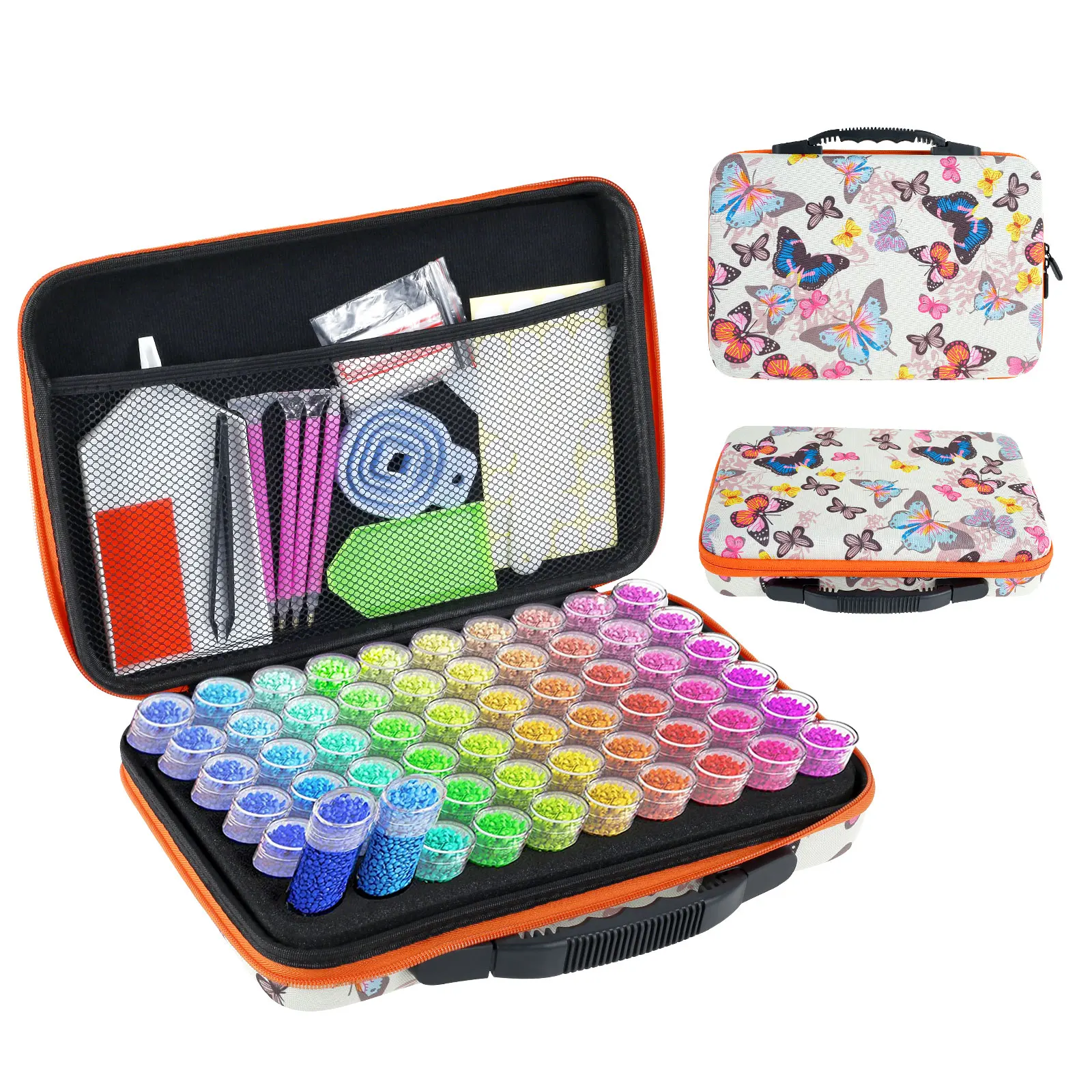 Diamond Art Storage Box 60 Slots Beads Storage Box Shockproof Diamond  Storage Case Portable Lightweight Diamond Art Storage - AliExpress