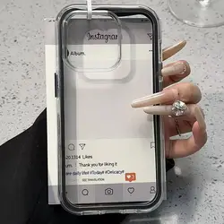 Luxury Candy Color Shockproof Acrylic Phone Case with Clear Back and Bumper Protection for iPhone 18 Pro Max (1)