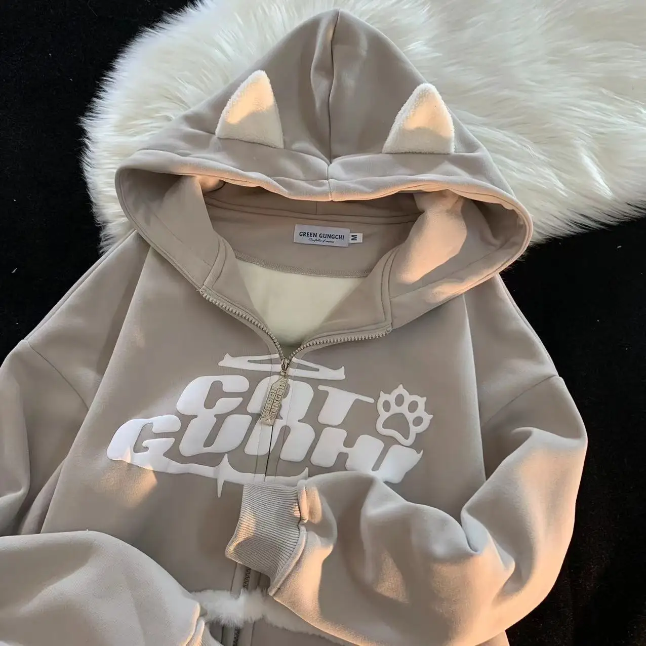 

2022 Goth Zip Up Hoodie Women Harajuku Loose Long Sleeve Embroidery Hooded Men Sweatshirts Y2K Streetwear Clothes for Women