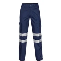 Men with Reflectors Work Pants