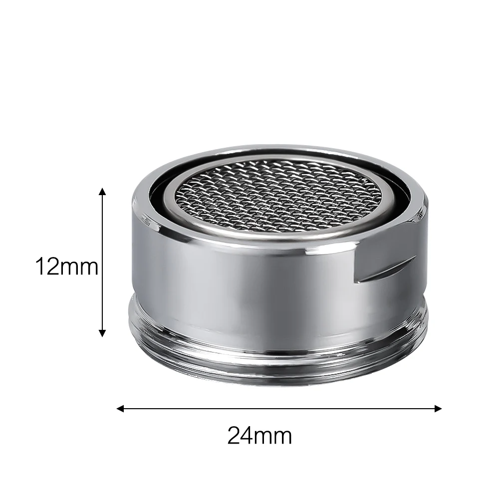 Faucet Aerator Water Saving Tap Faucet Aerator Splash-proof Filter Mesh Core Replaceable Thread Mixed Nozzle Kitchen Bathroom Faucet Bubbler