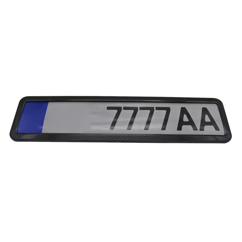 License Plate Frame Cover Anti-corrosion Bracket for EU Standard Carr Decoration license plate frame 50JA