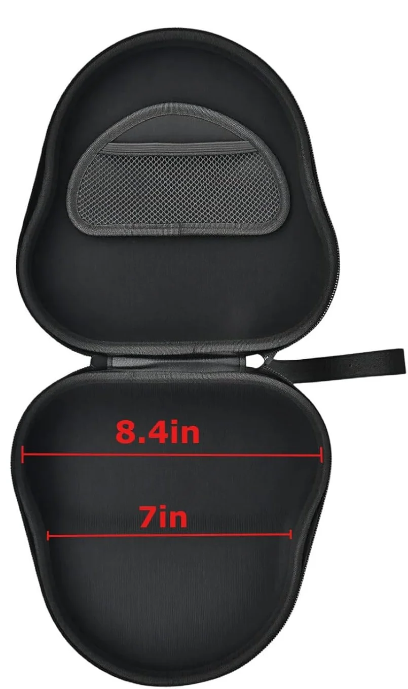 Protective Hard Shell Headphone Case with Active Noise Canceling Feature