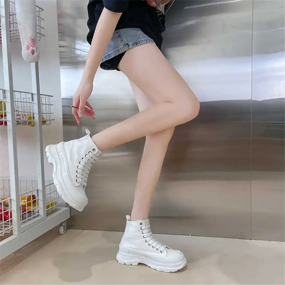 Hi Top Taglia 40 Sneakers Bianche Alte Scarpe Sportive Da Donna Sneakers Boot Sneakers Fit Shose Loafersy Offre Novità Stranieri