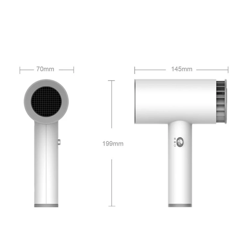 

Cordless Rechargeable Hot and Cold Wind Hair Dryer Travel Wireless Blow Dryer for Art Painting Home Outdoor Pet Drop Shipping