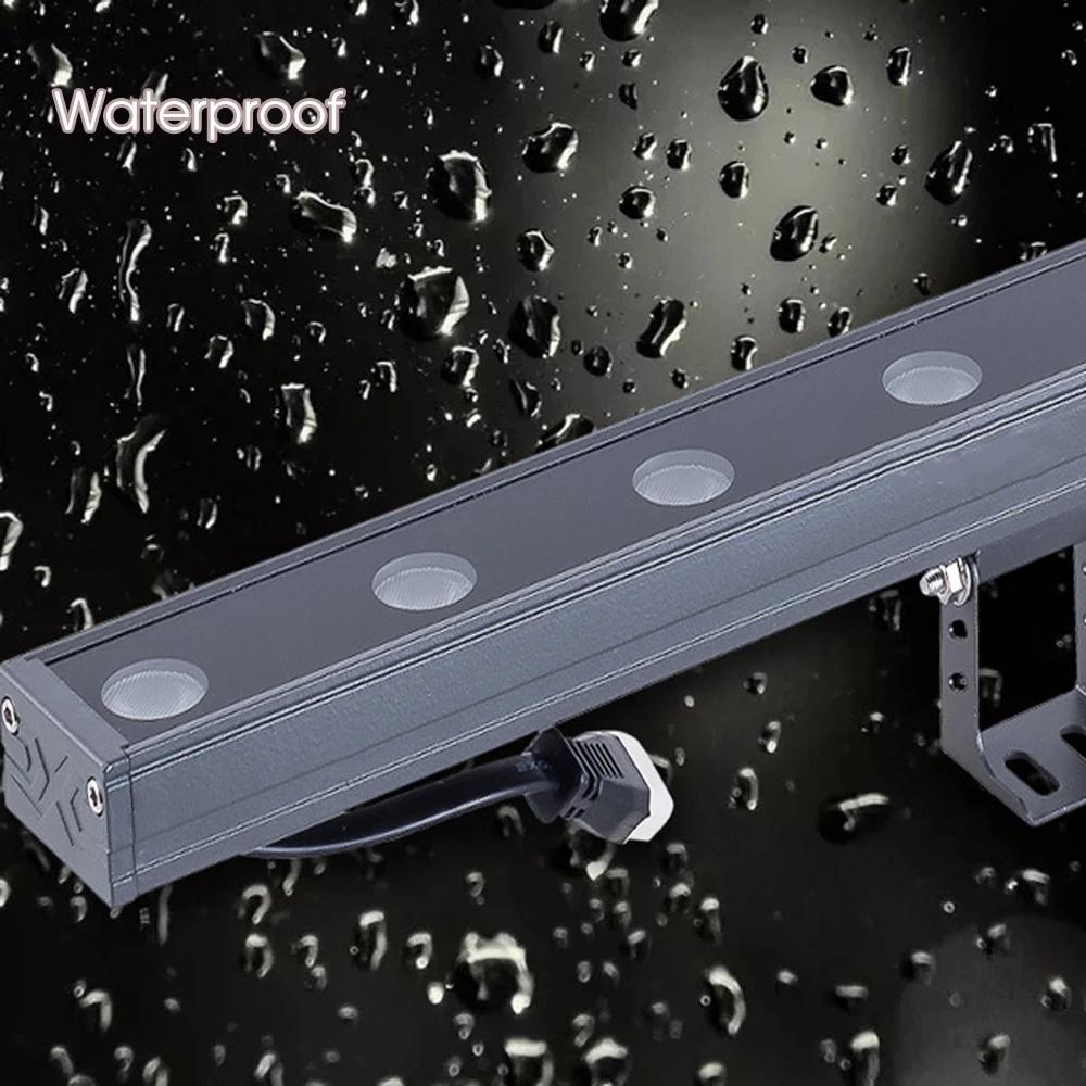 LED wall lamp 6W 9W DC24V LED Wall Washer Light Bar Lamp 30CM 50CM Landscape Floodlight Profile Wallwasher Waterproof
