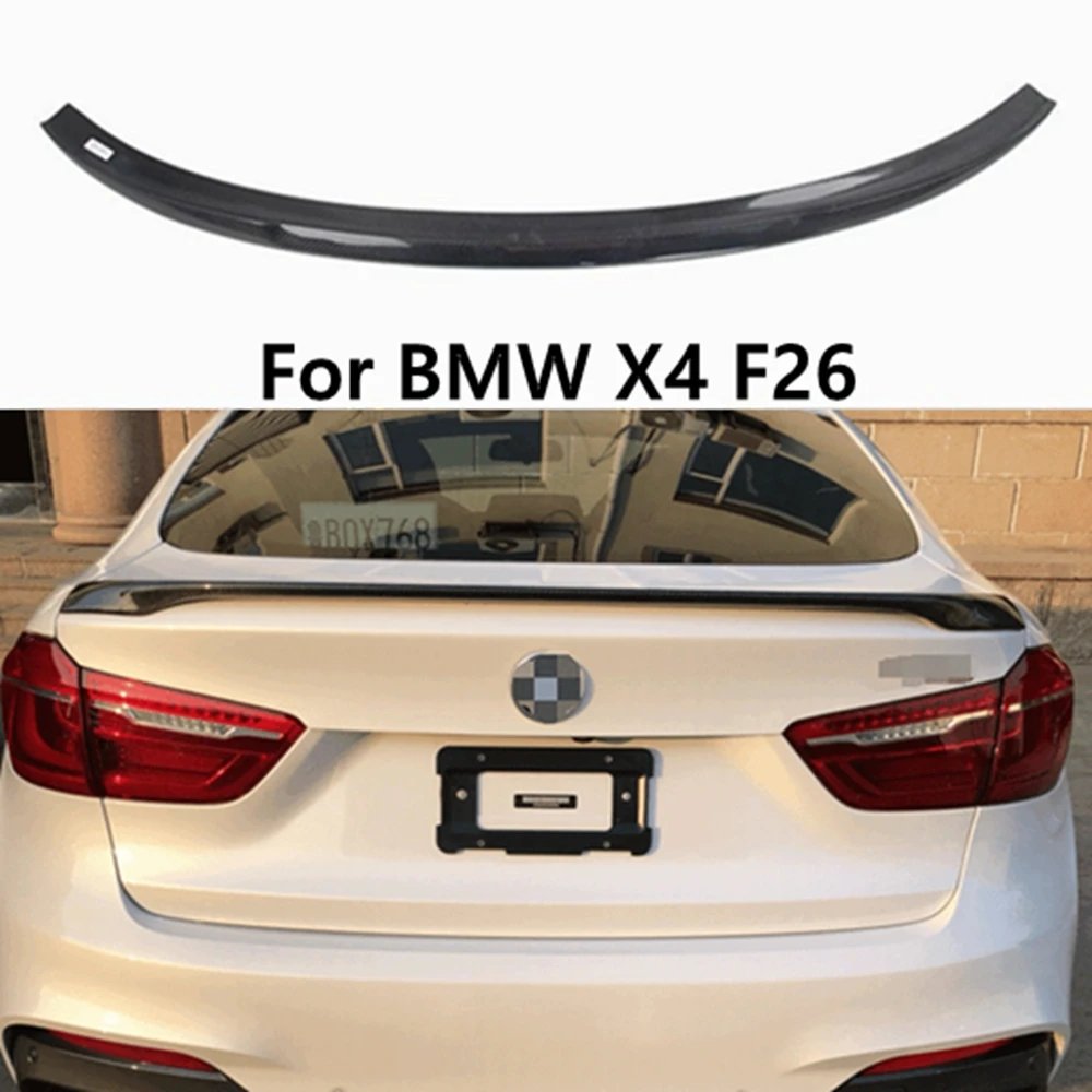 

For BMW X4 F26 MP Style Carbon fiber Rear Spoiler Trunk wing 2014-2018 FRP Forged carbon