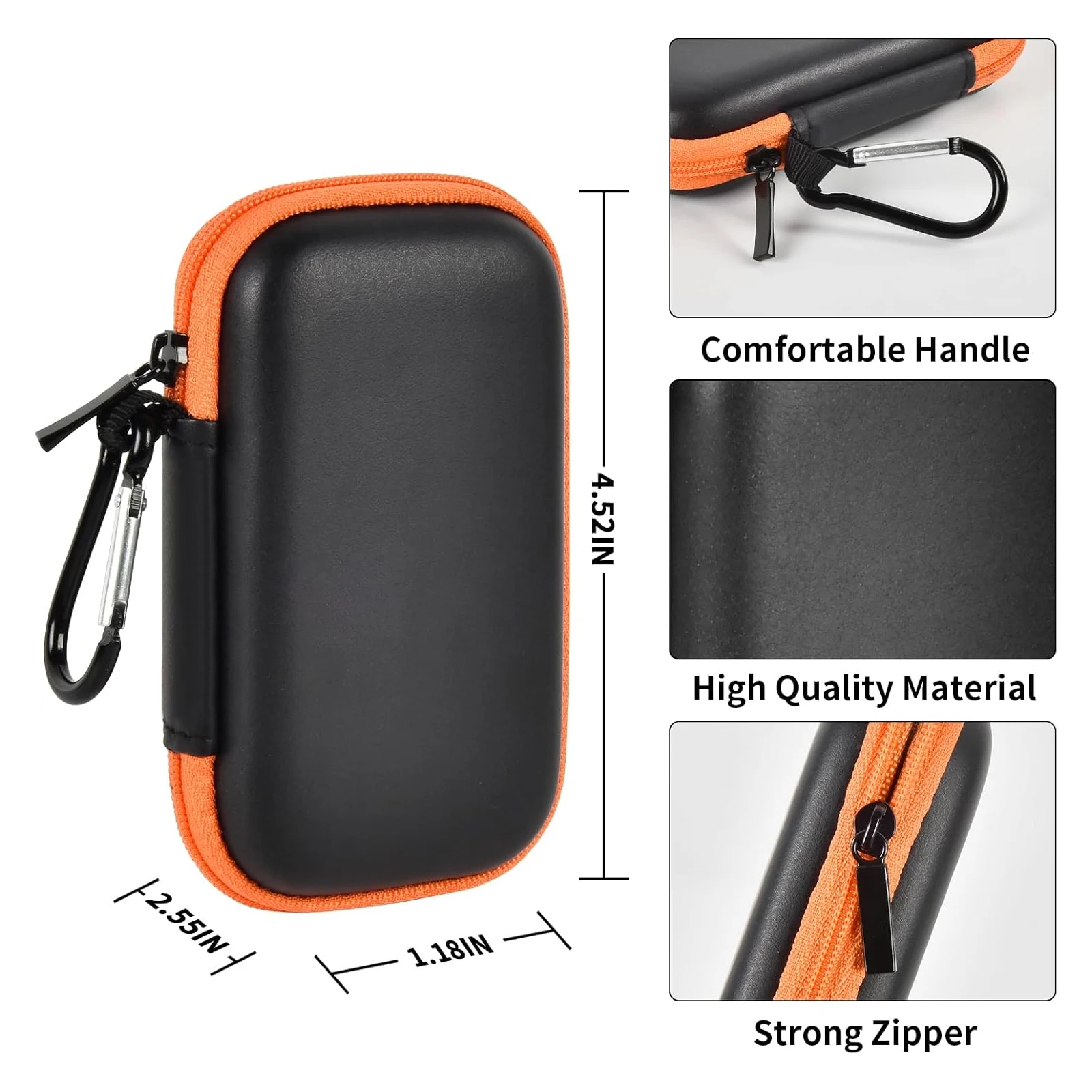 Case Compatible with SanDisk 1TB 2TB 4TB 500GB PRO Extreme Portable SSD External Solid State Hard Drive Memory Card SD SDXC