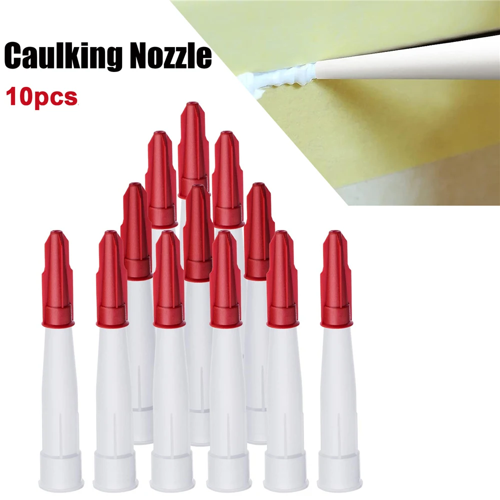 10pcsCaulkingNozzleCaulkSavingCapCaulkingTubeSealingCaps