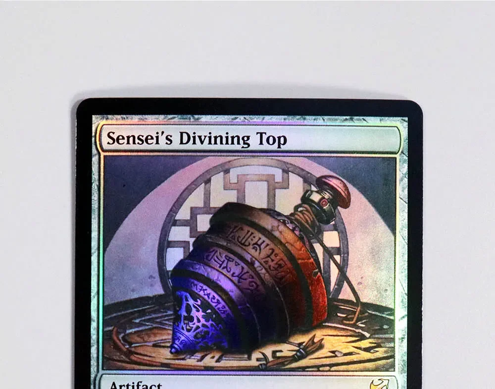 師範の占い独楽 sensei's divining top mb2 foil Senseis Divining Top-borderless, Double Masters 2022 (2X2) Price