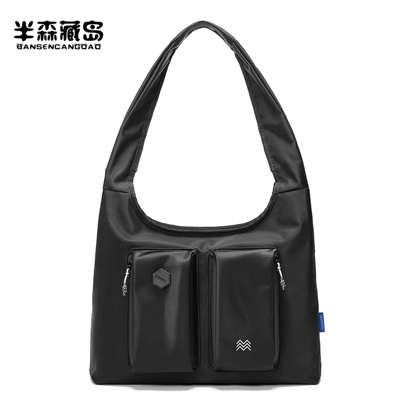 

New large capacity Tote bag class commuter bag female niche design senior sense crossbody bag Sports women handbag waterproof