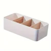 One Desktop Storage Box, A Bamboo and Wood Cosmetic Storage Basket, Is Suitable for The Living Room and Coffee Table. 1