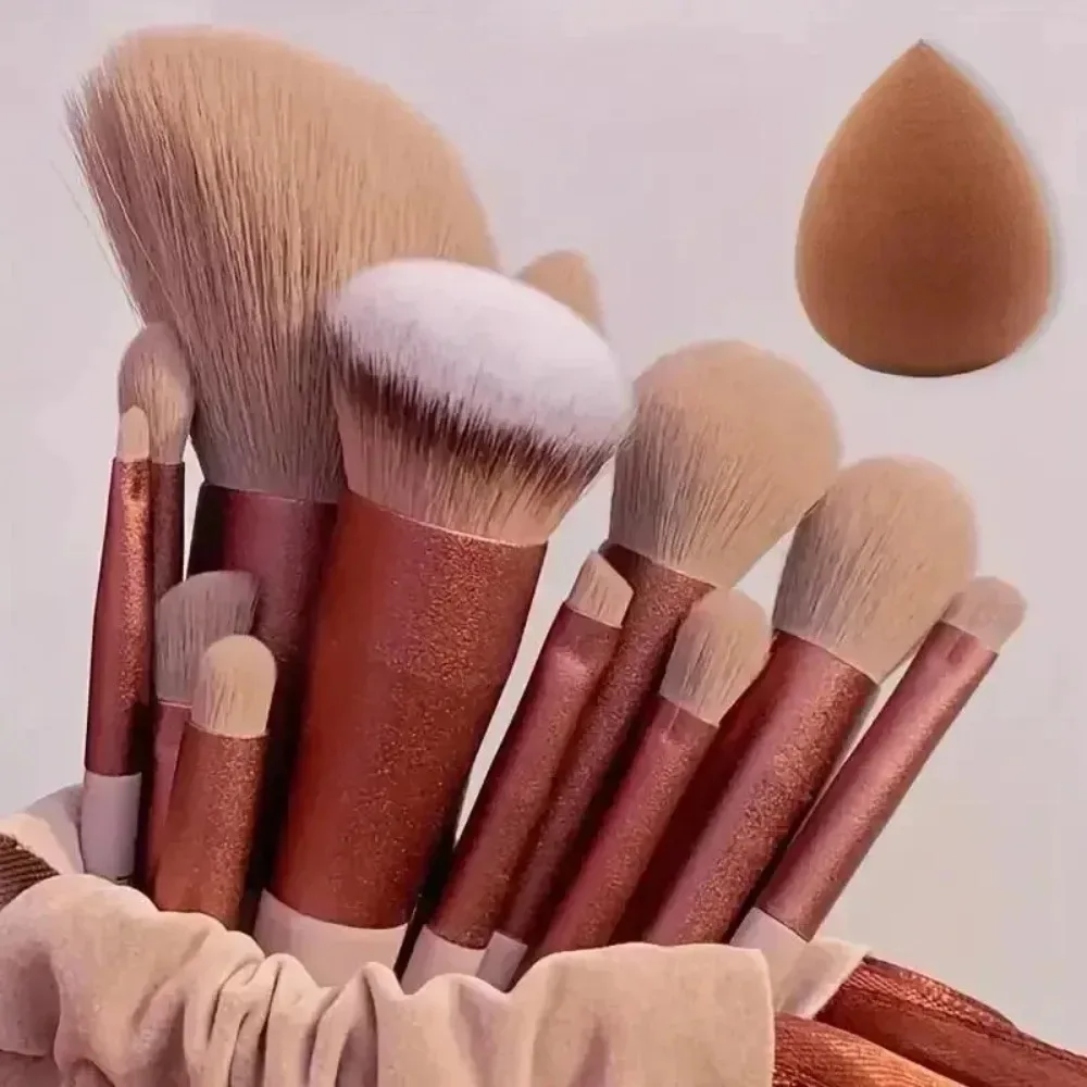 Luxurious Soft Fluffy Makeup Brush Set for Professional-Quality Application