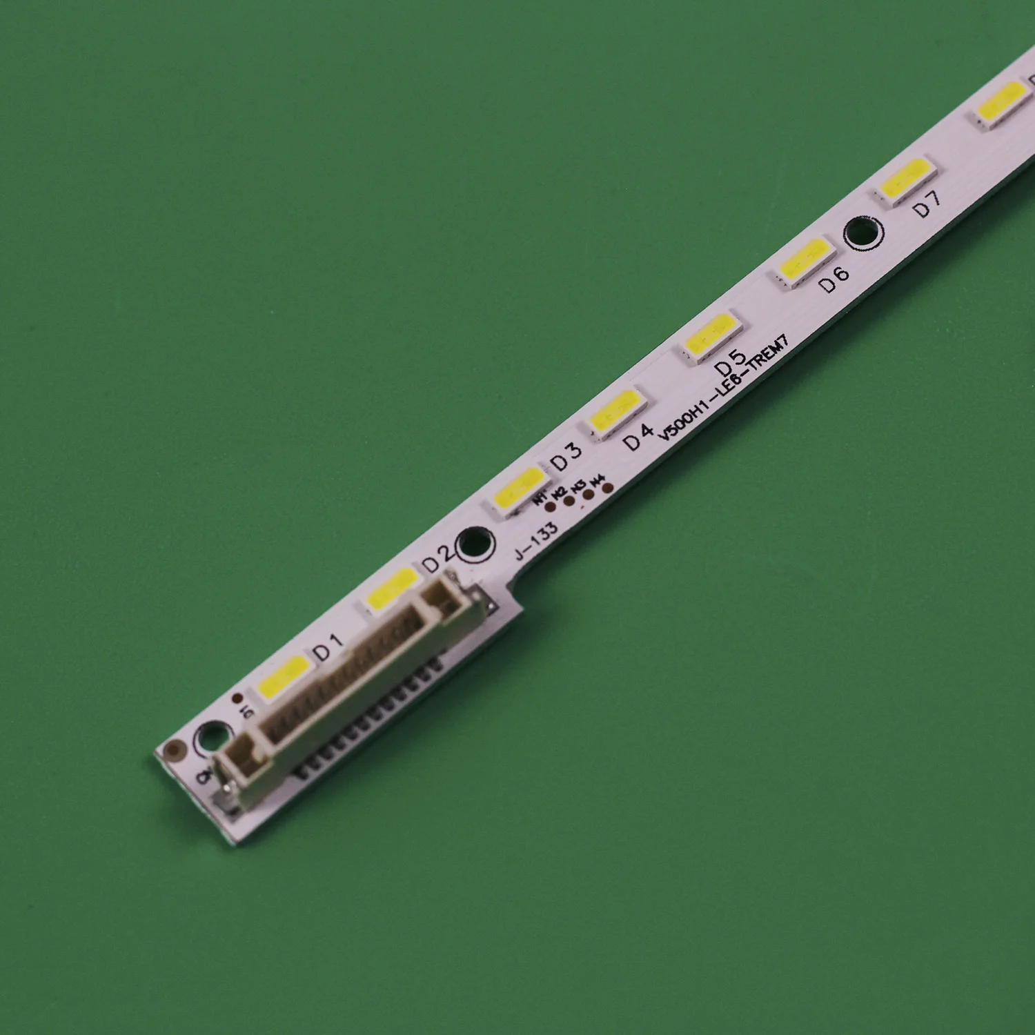 Nova Pcs V500h1-le6-trem7 para V500hj1-le8 Led50m5580af 68led 620 Milímetros Tira Conduzida - Imagem 2