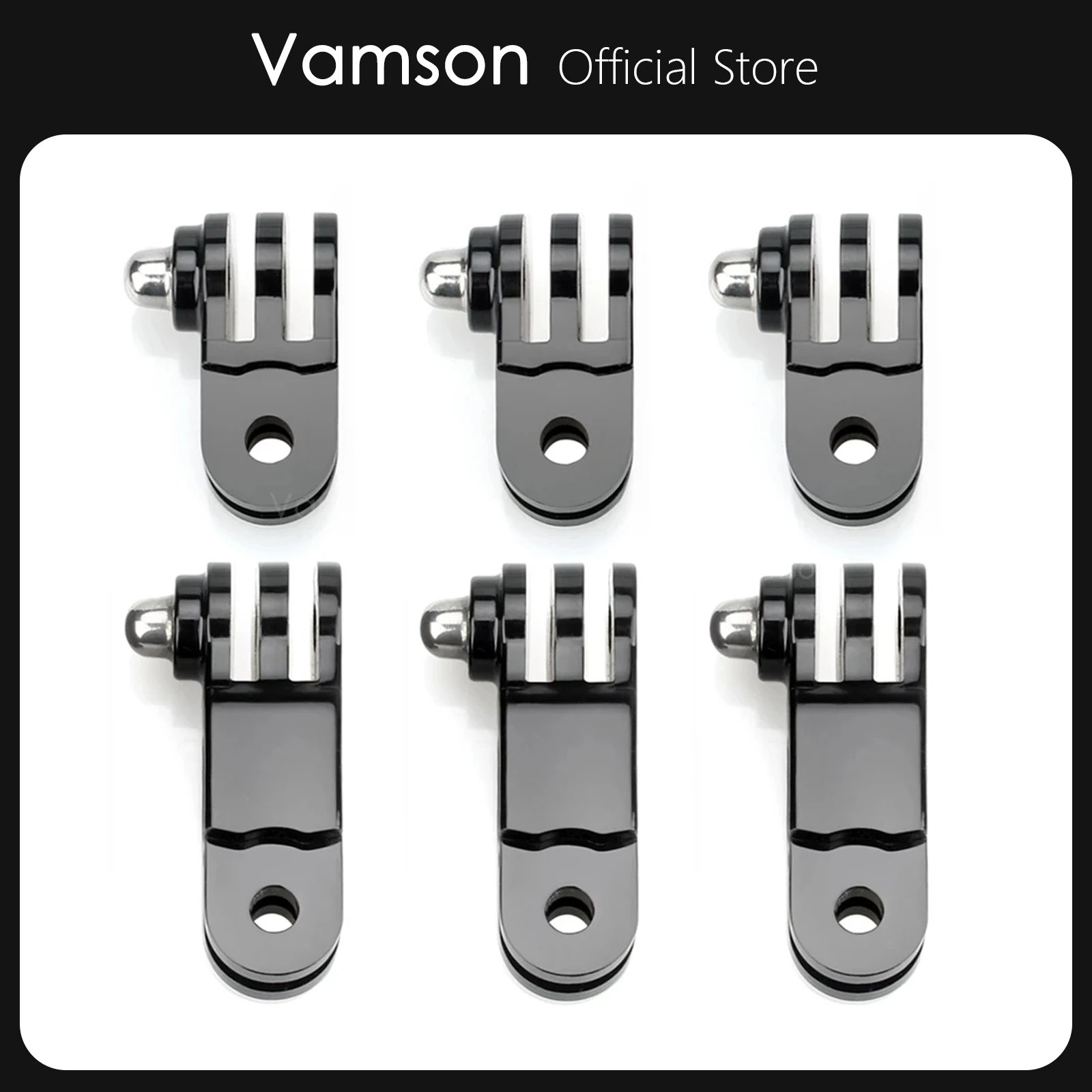 

3 шт., короткий регулируемый кронштейн для GoPro Hero 10 9 8