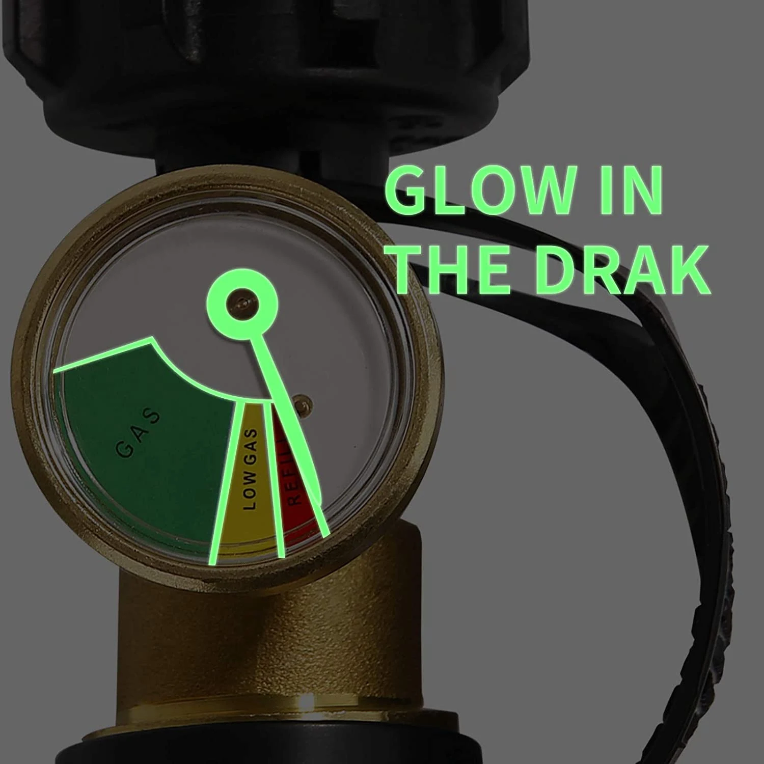 Propane Tank Gauge Level Indicator, Leak Detector, Gas Pressure Meter for RV Camper,with Type 1 Connection HOT