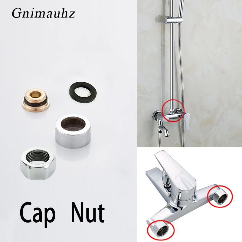 Faucet Accessories G3/4 G1/2 Rain Shower Adapter Water Mixing Valve Bath Connector