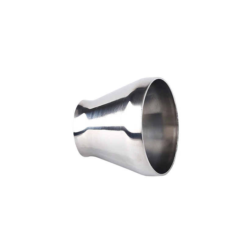 Free Shipping 19MM-89MM OD Butt Welding Reducer SUS 304 Stainless Steel Sanitary Pipe Fitting Homebrew Beer