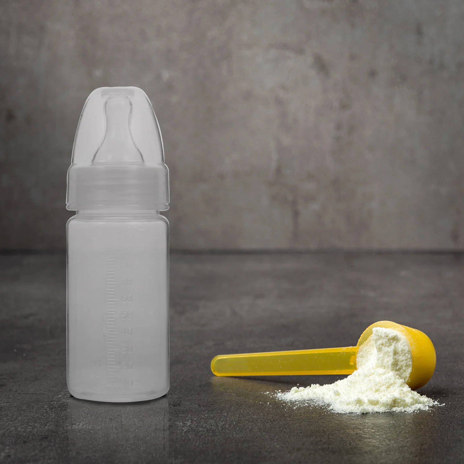 5 Pcs Disposable Baby Bottles Once Off Newborn Milk Feeding Helpers Powder Bottles Mother Kids Bottle Feeding Supplies Clear