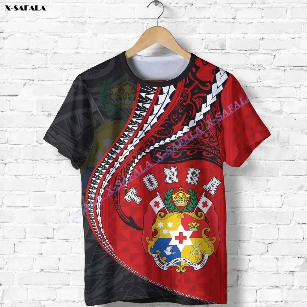 Женская футболка с 3D-принтом Love New Зеландия Tonga, быстросохнущая футболка для детей и взрослых с коротким рукавом и принтом молочного волокна