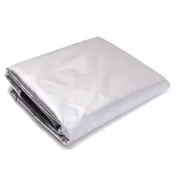 Silver Oxford Fabric Outdoor Furniture Protective Cover - Durable and Waterproof for Garden and Patio (Silver)