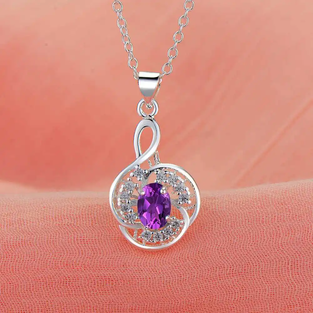 Side view of necklace and clasp