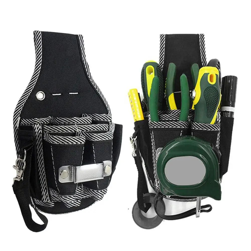 Tool Bag Electrician Repair Waist Multi Pocket Large Capacity 600d Oxford Cloth Outdoor Storage Arrange