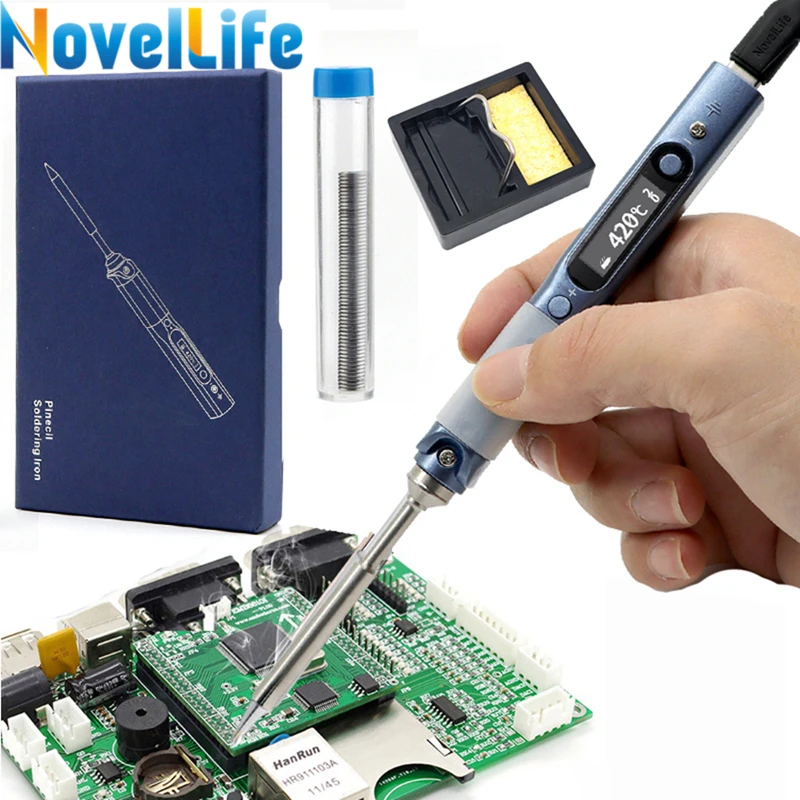 Pine64 Pinecil Smart Soldering Iron Adjustable Temperature Portable