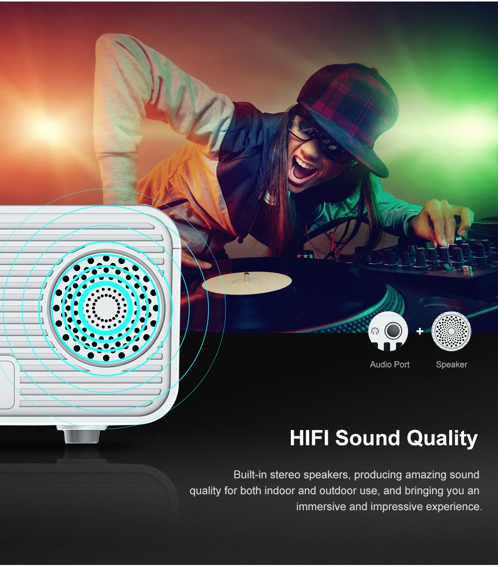 Top HD Mini Projector TD90 Native 1280 x 720P LED 안드로이드 WiFi Projector Video Home Cinema 3D Smart Movie Game Proyect