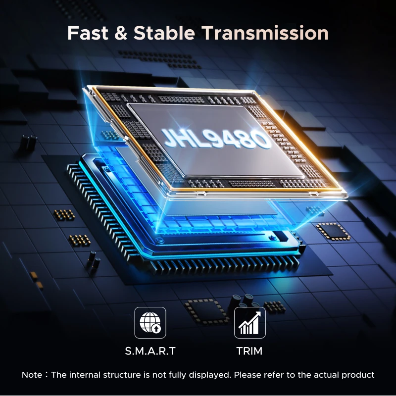 UGREEN 80Gbps M.2 NVMe SSD Enclosure with Cooling Fan Compatible