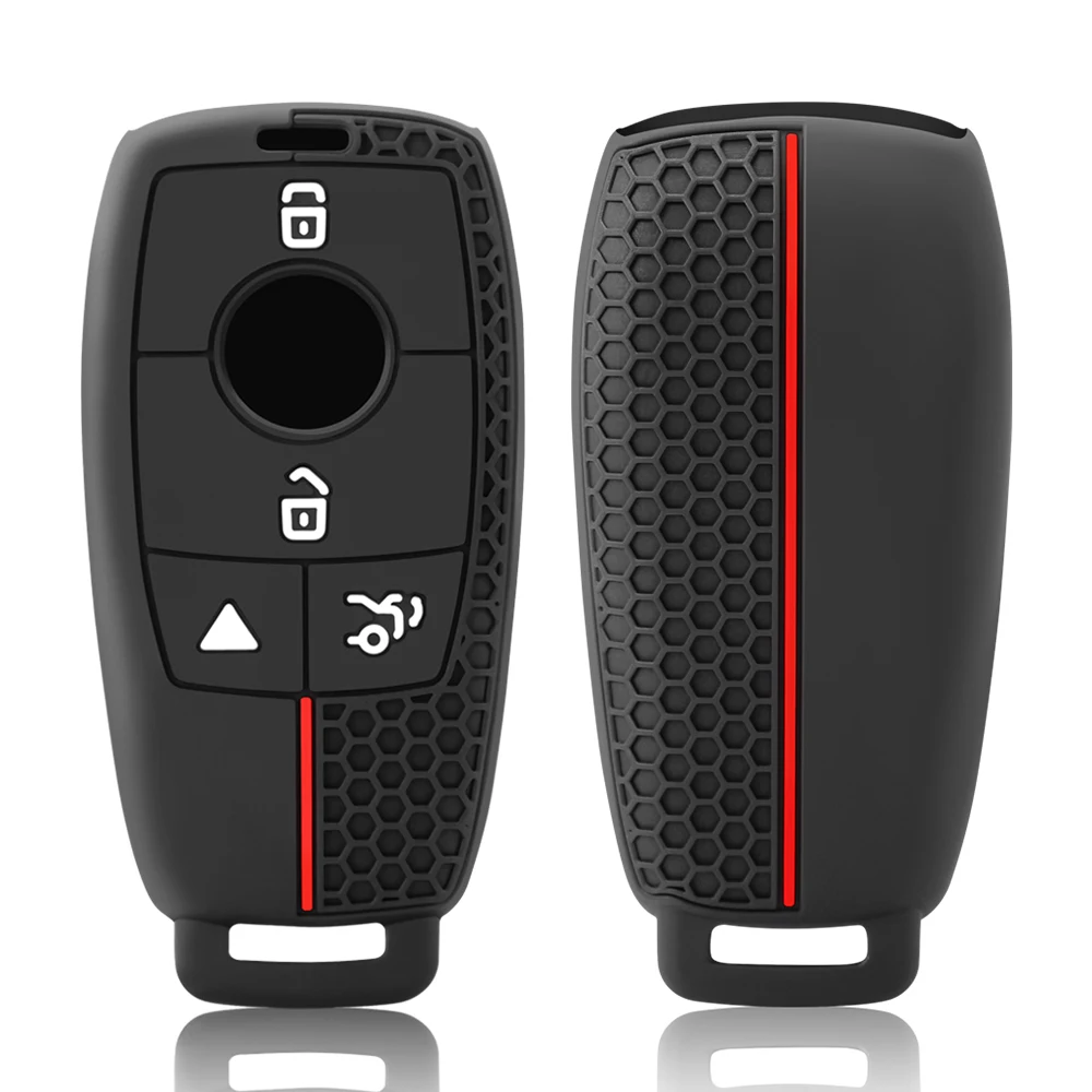 Silicone Key Cover Case - 4 Button Protection
