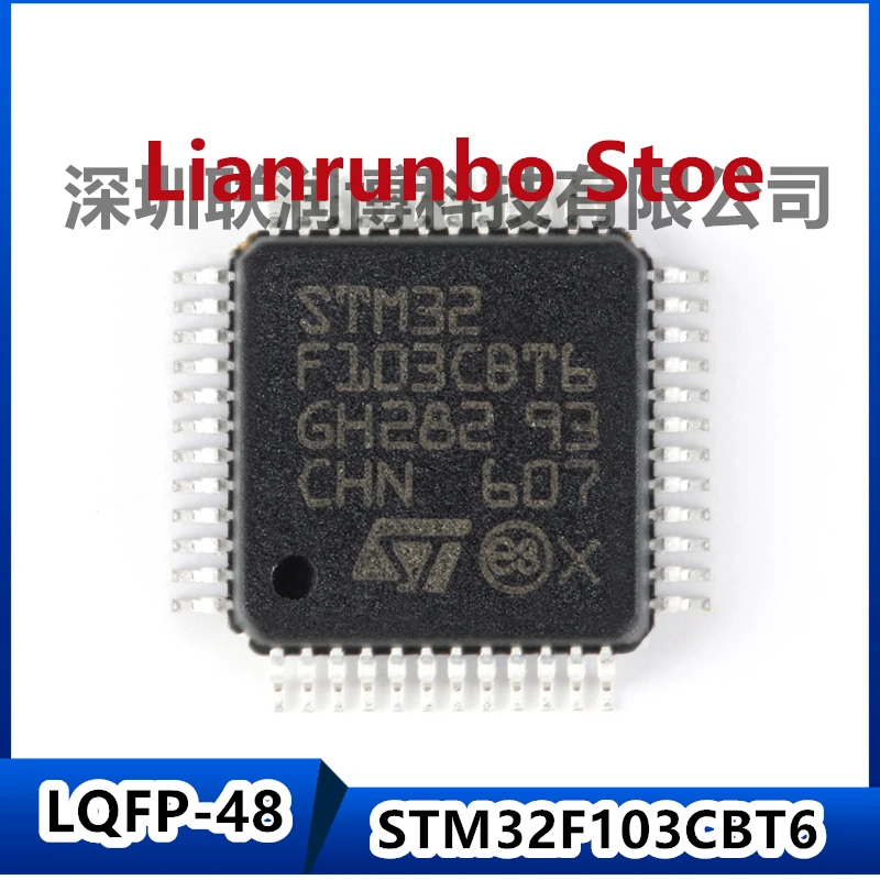

New original STM32F103CBT6 LQFP-48 ARM Cortex-M3 32-bit microcontroller MCU