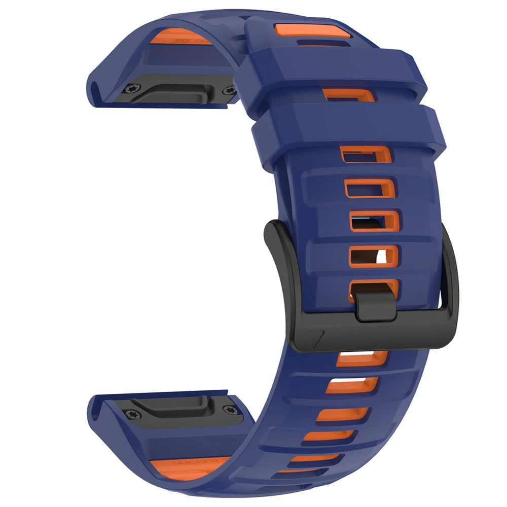 Silicone Sports Watchband - Quick Release, 2PCS, 26/22mm Strap