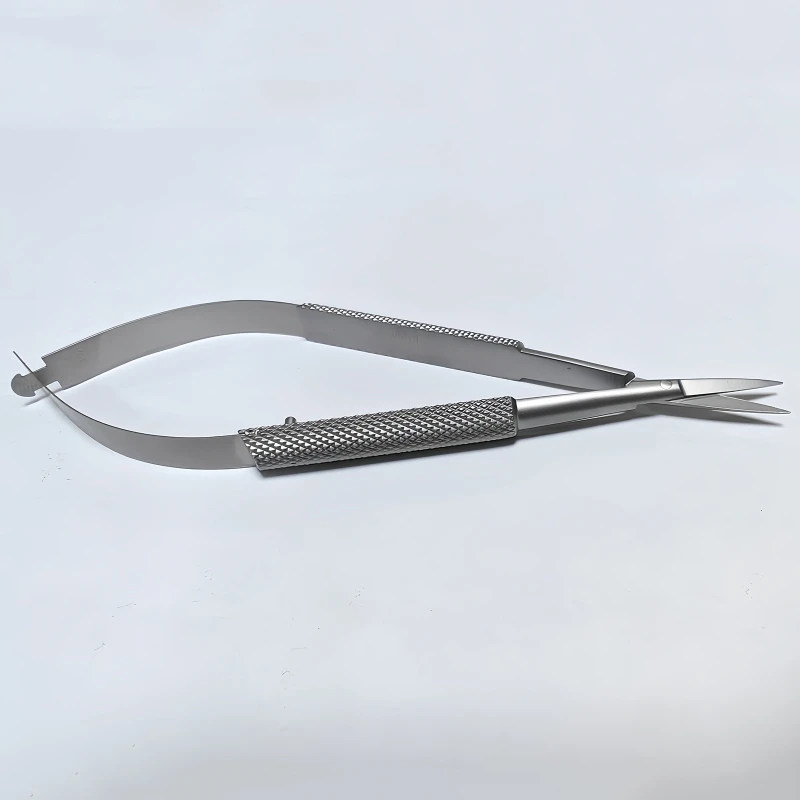 

Y1UB Ophthalmic Micro Cornea Scissors 12.5cm Professional Hand Tool Stainless Steel Ophthalmic Instrument Easy Using