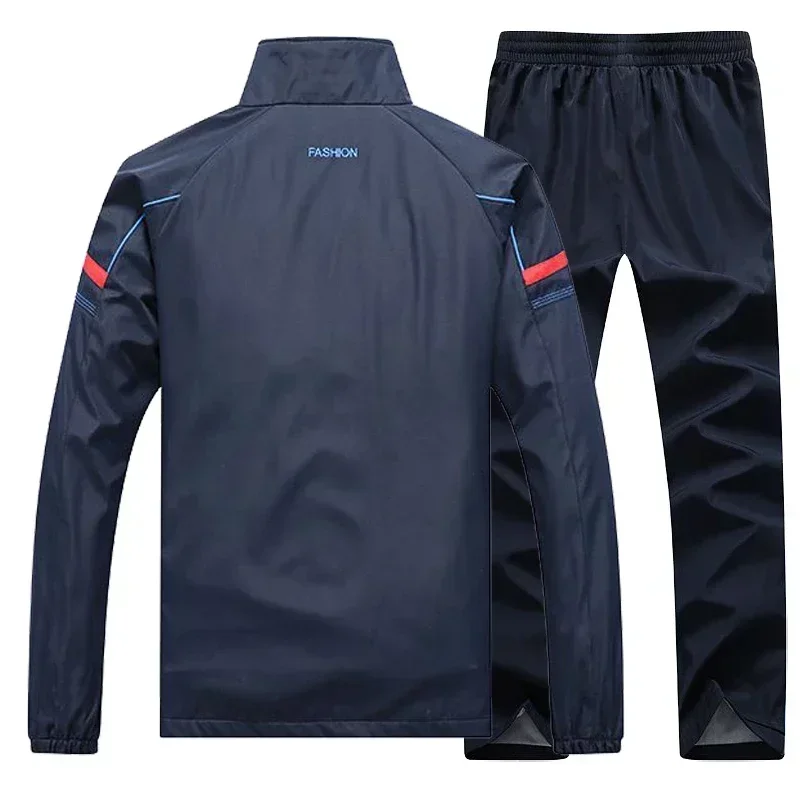 Men's Sportswear Track Suits Spring Autumn Casual Sportsuit Hoodies&Sweatpants 2 Pieces Jacket+pants Sets Tracksuit Men Clothing 3