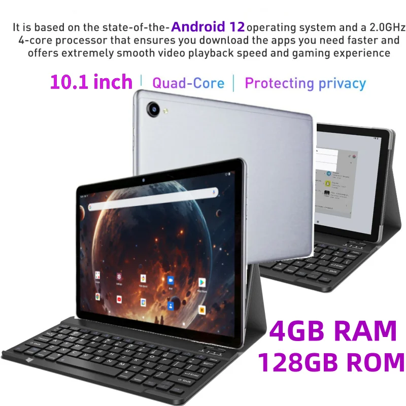 10-1-pulgadas-4GB-RAM-128GB-ROM-Android-12-QP10-Tablet-PC-MTK8183-Octa ...