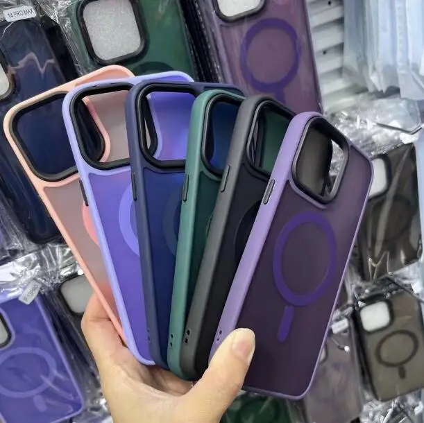 

20 piece matte magnetic wireless charger case for iphone 15 14 13 12