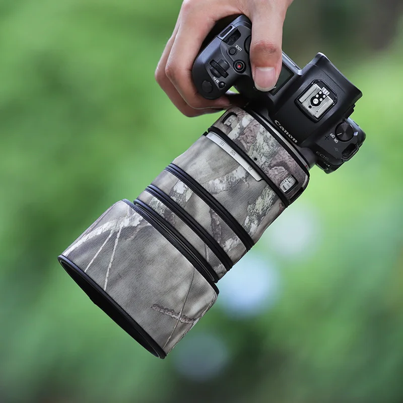 Chasing Birds Lens Coat Per Canon Rf 70 200 F4 Copriobiettivo Impermeabile E Antipioggia Copertura Protettiva Canon Rf 70200 F4 Lens Camo